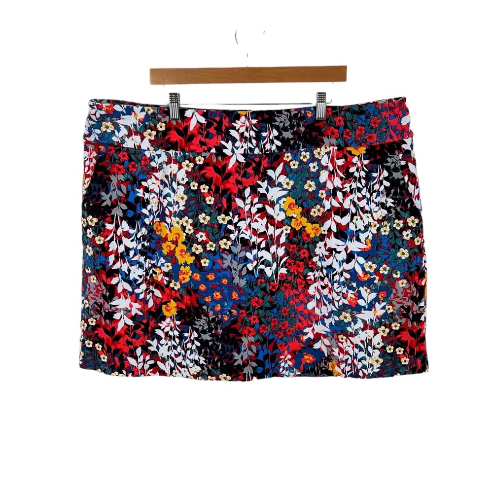 Soft Surroundings Woman’s Floral Skort Size 3X